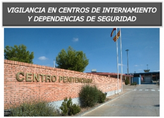 Servicio de vigilancia en centros de internamiento y dependencias de seguridad